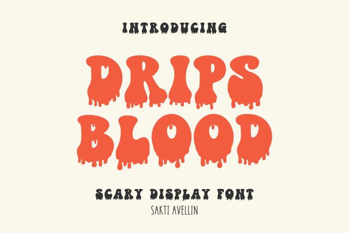 Drips Blood