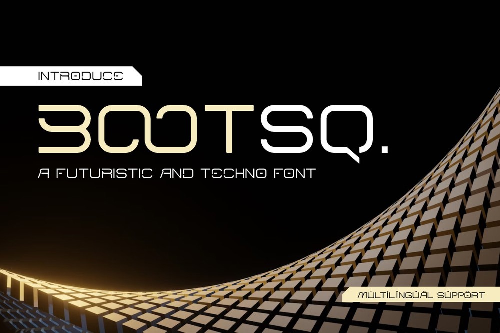 Шрифт Bootsq