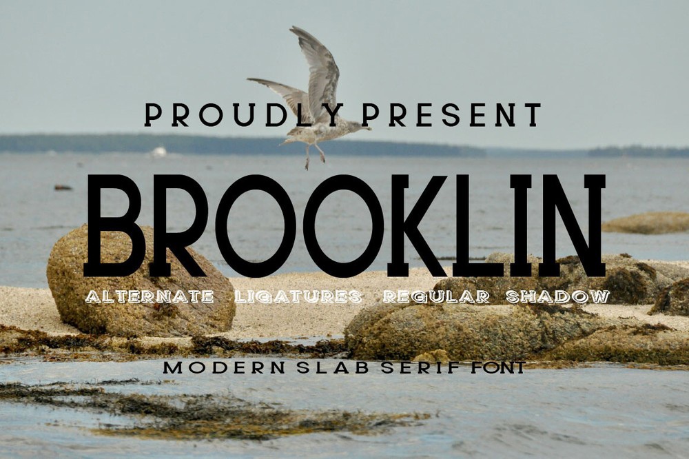 Шрифт Brooklin