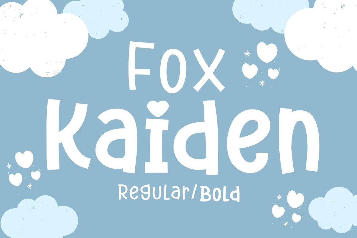 Шрифт Fox Kaiden