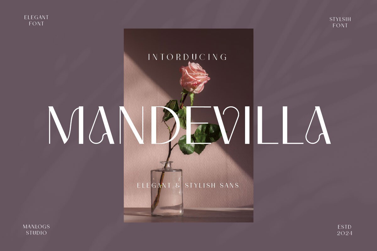 Шрифт Mandevilla