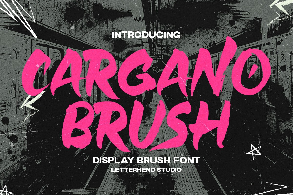 Шрифт Cargano Brush