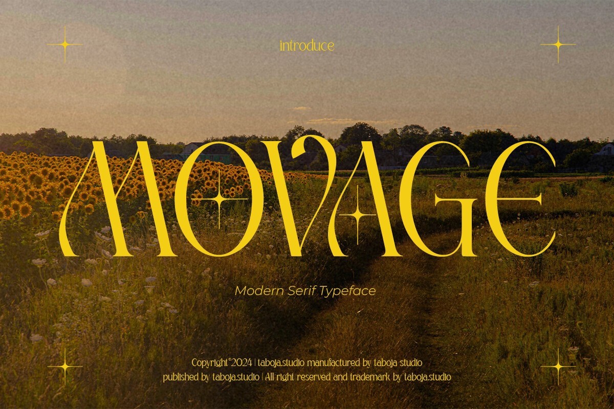 Шрифт TBJ Movage