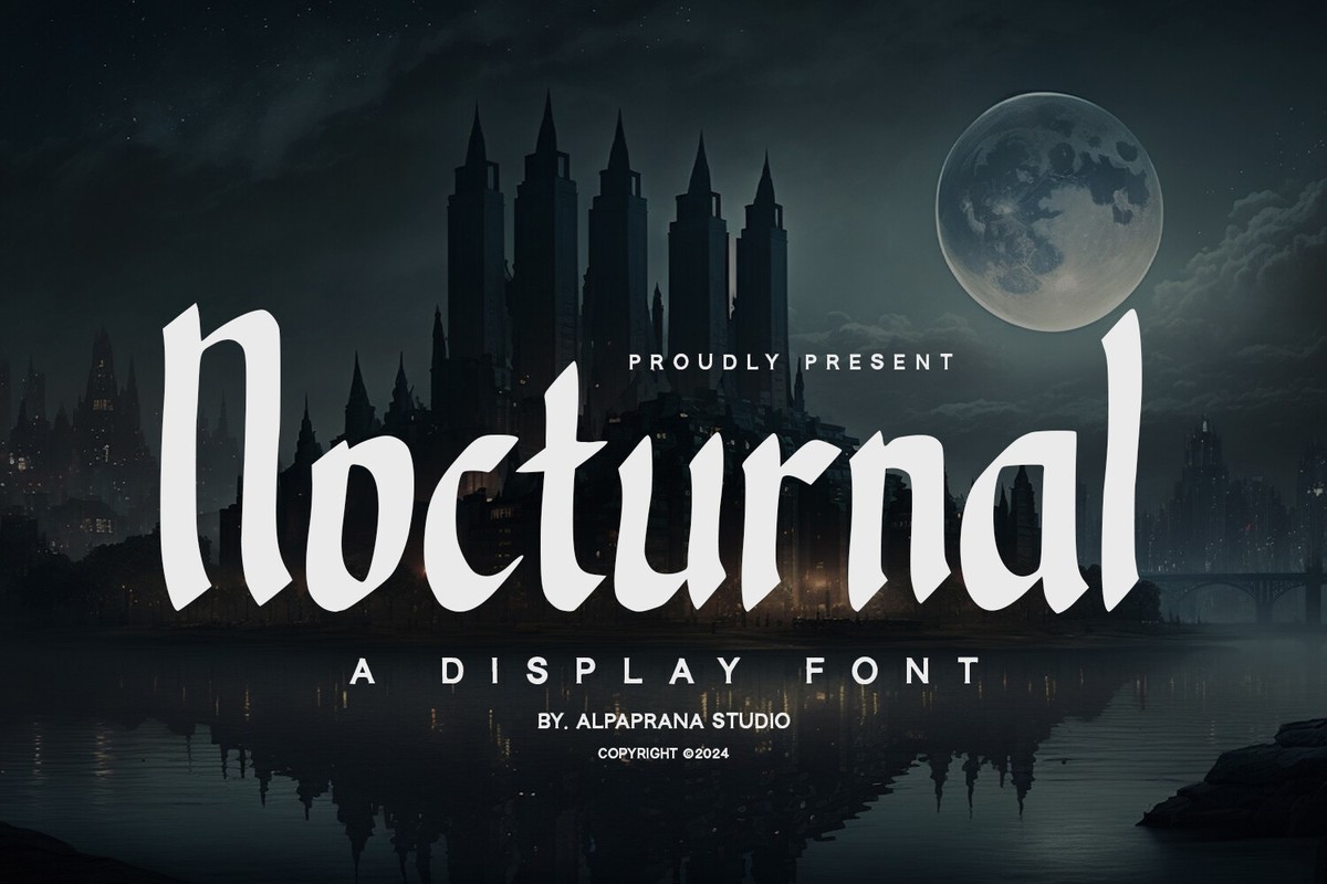 Шрифт Nocturnal