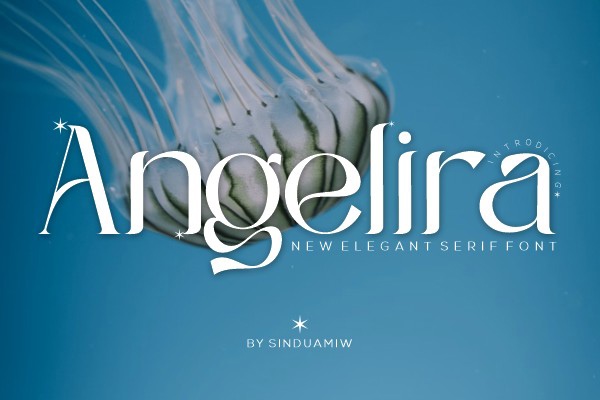 Шрифт Angelira