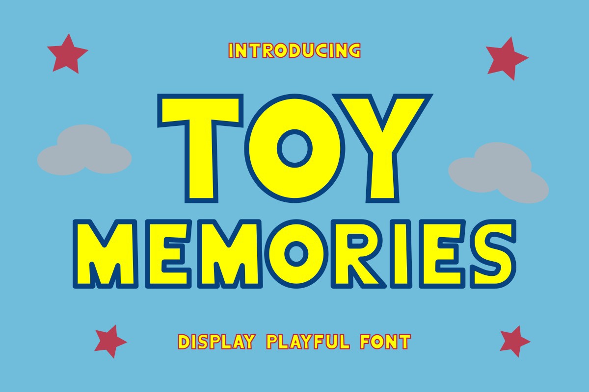 Шрифт Toy Memories