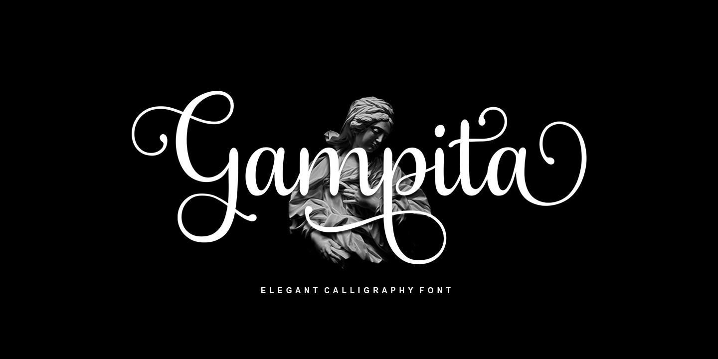 Шрифт Gampita