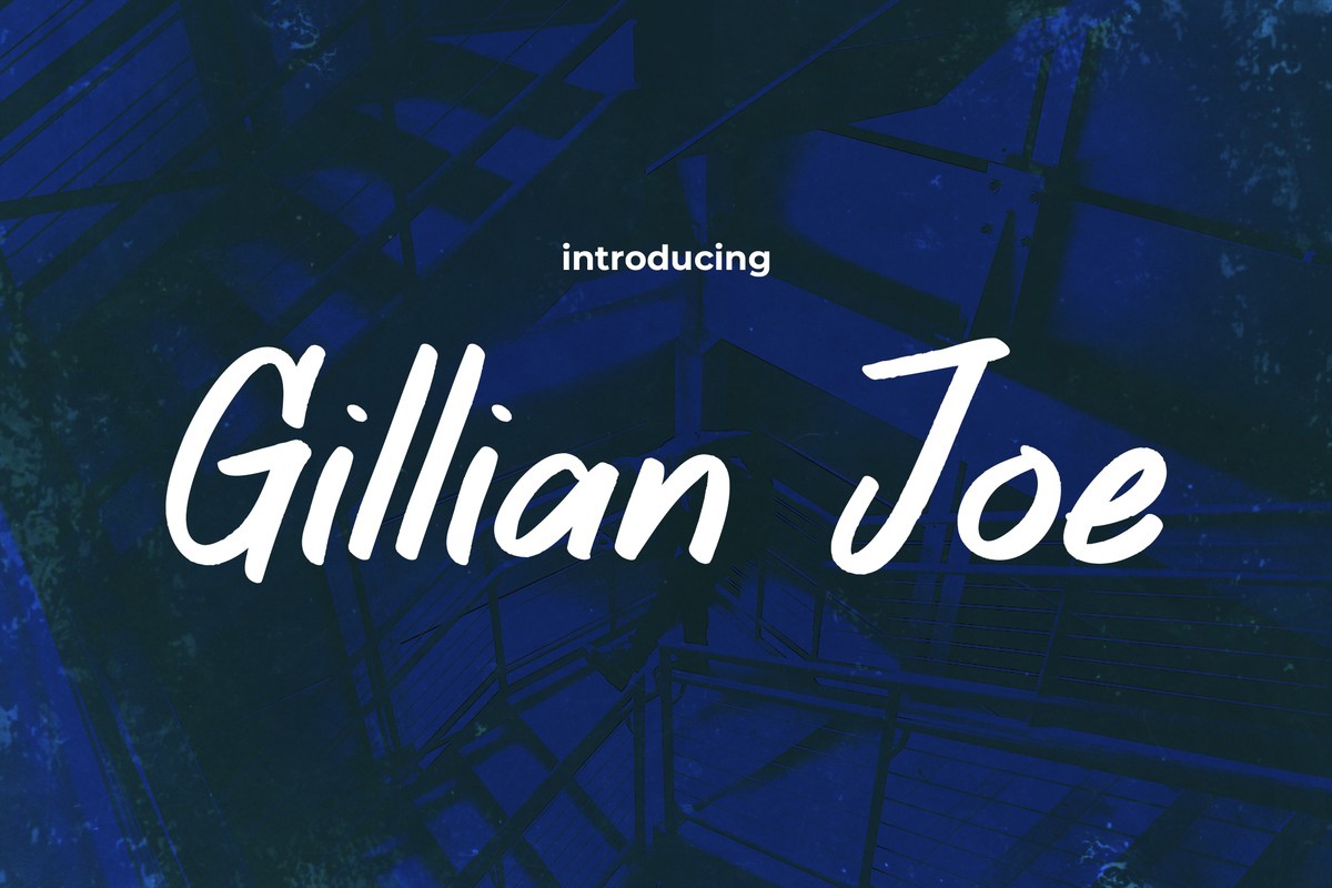 Шрифт Gillian Joe