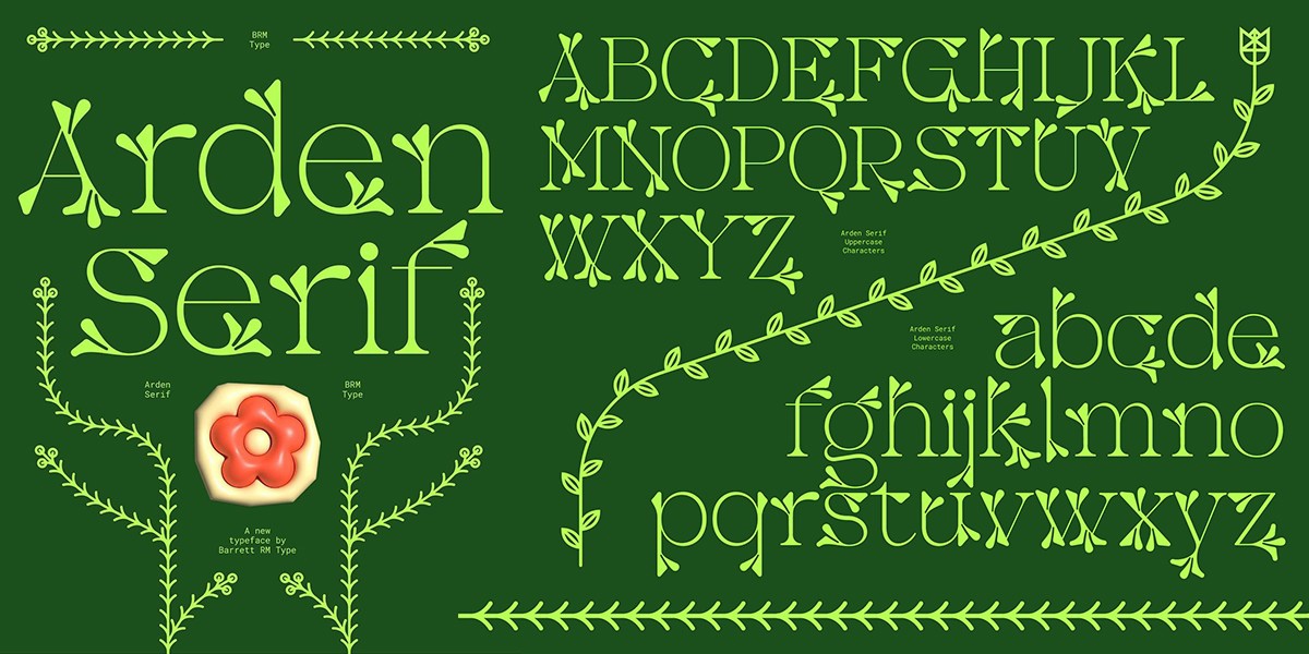 Шрифт Arden Serif