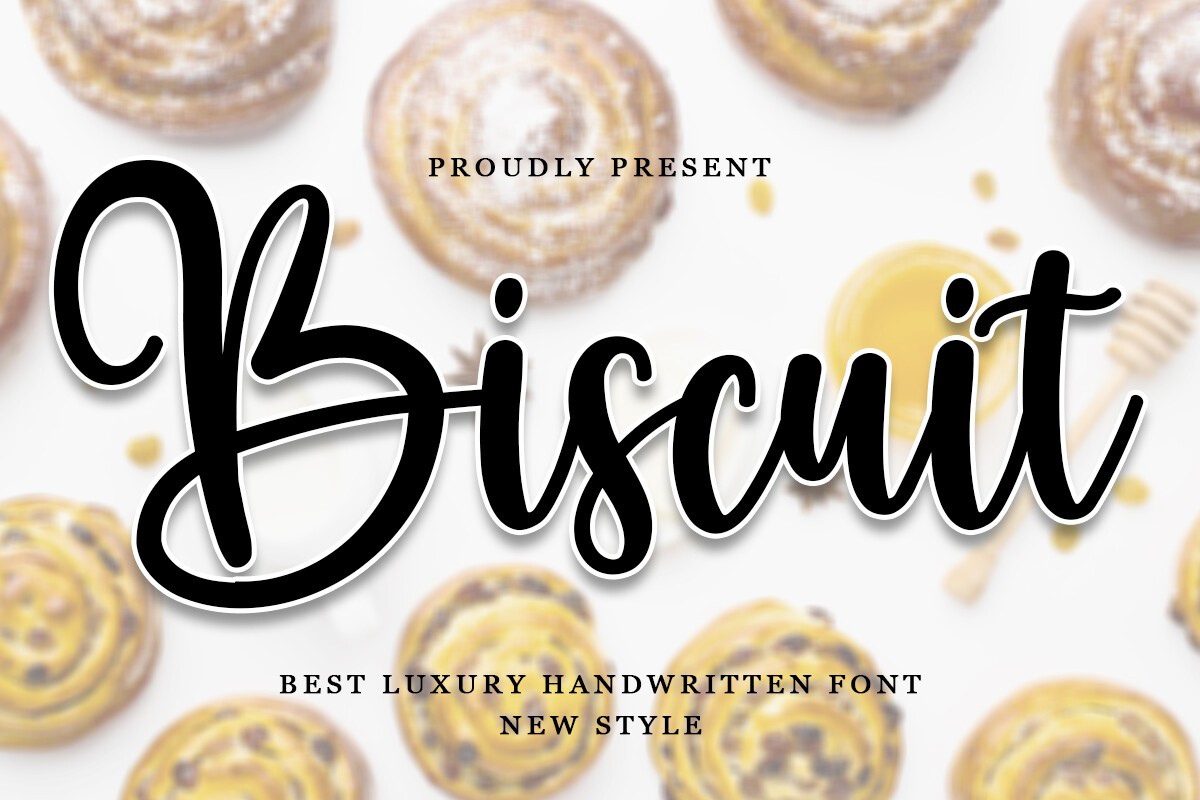 Шрифт Biscuit