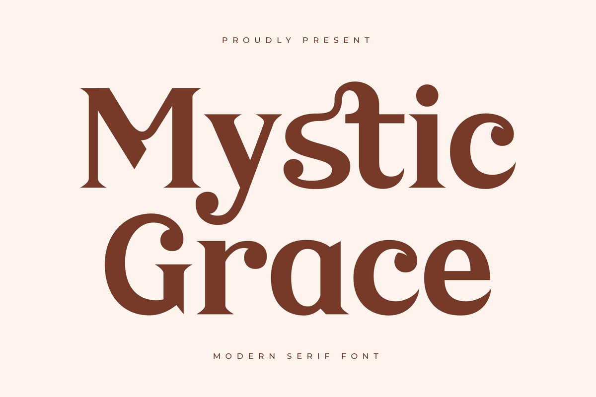 Шрифт Mystic Grace