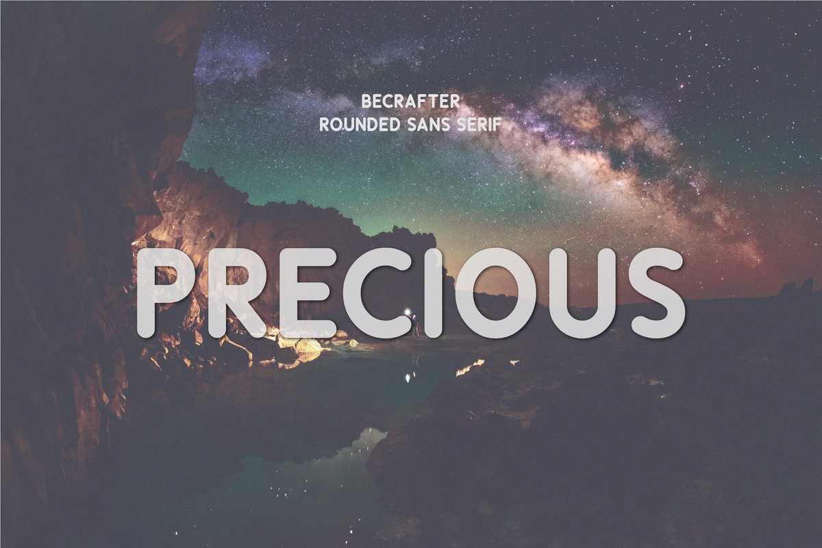 Шрифт Precious Rounded