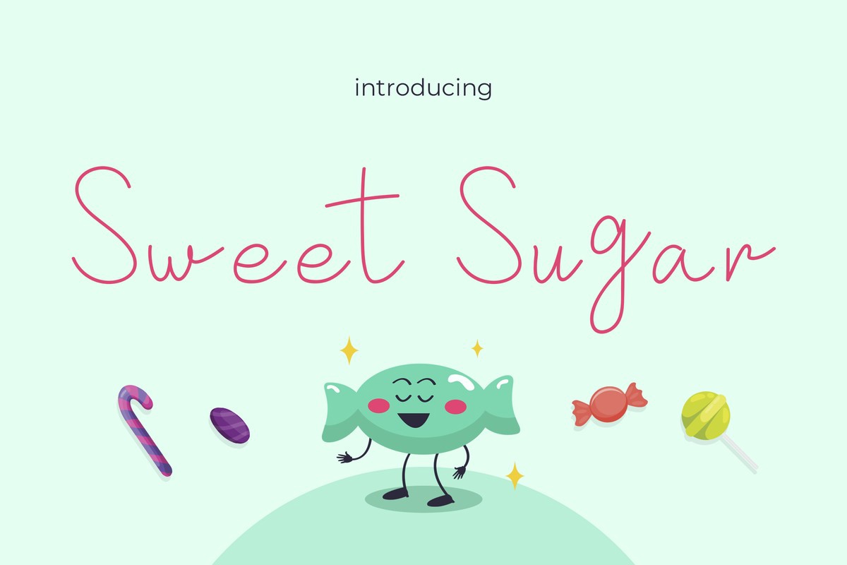 Шрифт Sweet Sugar