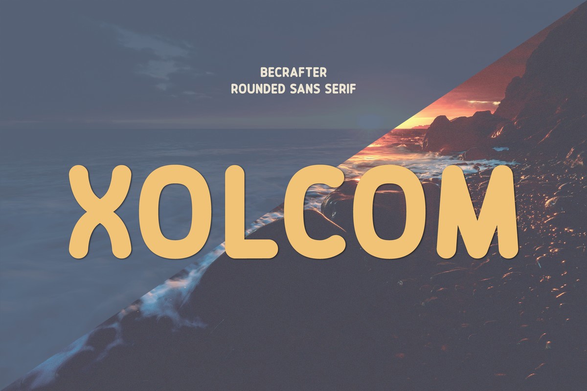 Шрифт Xolcom Rounded