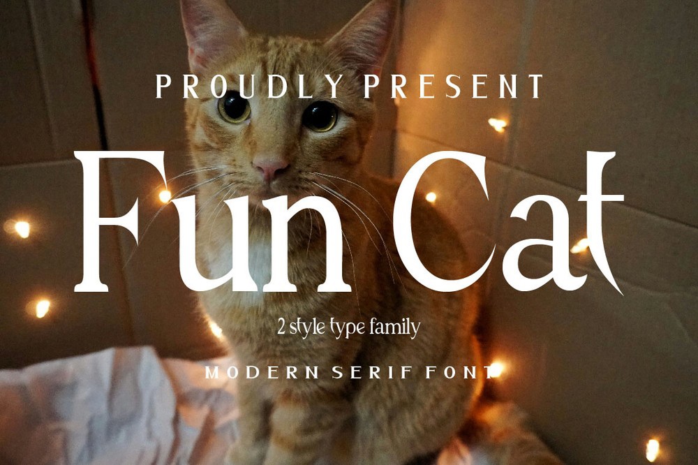 Шрифт Fun Cat