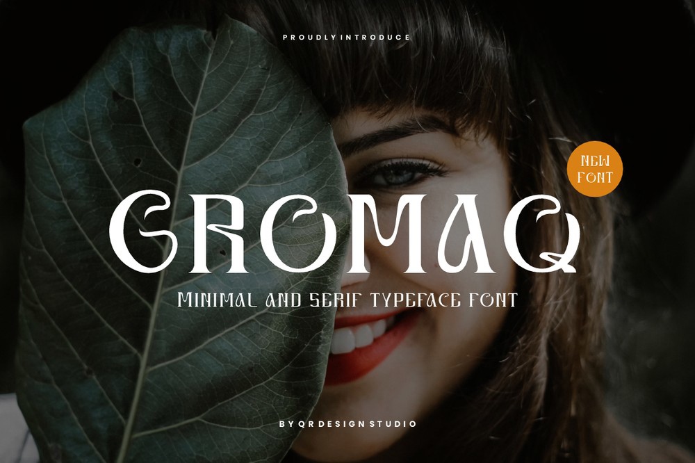 Шрифт Gromaq