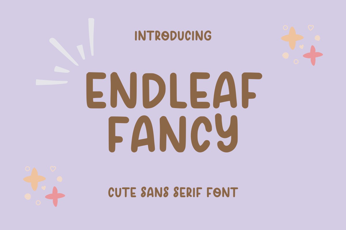 Шрифт Endleaf Fancy