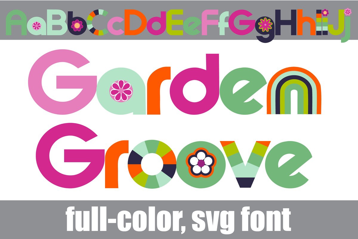 Шрифт Garden Groove CF