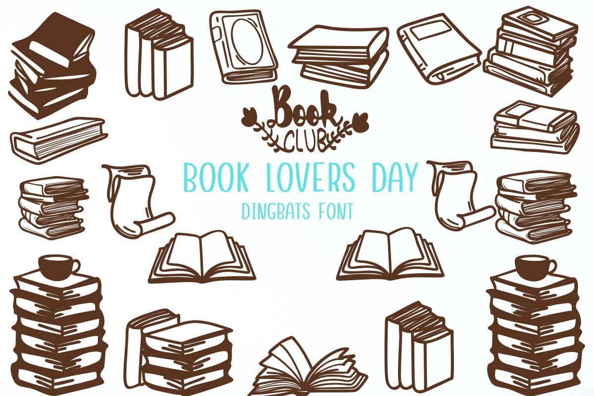 Шрифт Book Lovers Day