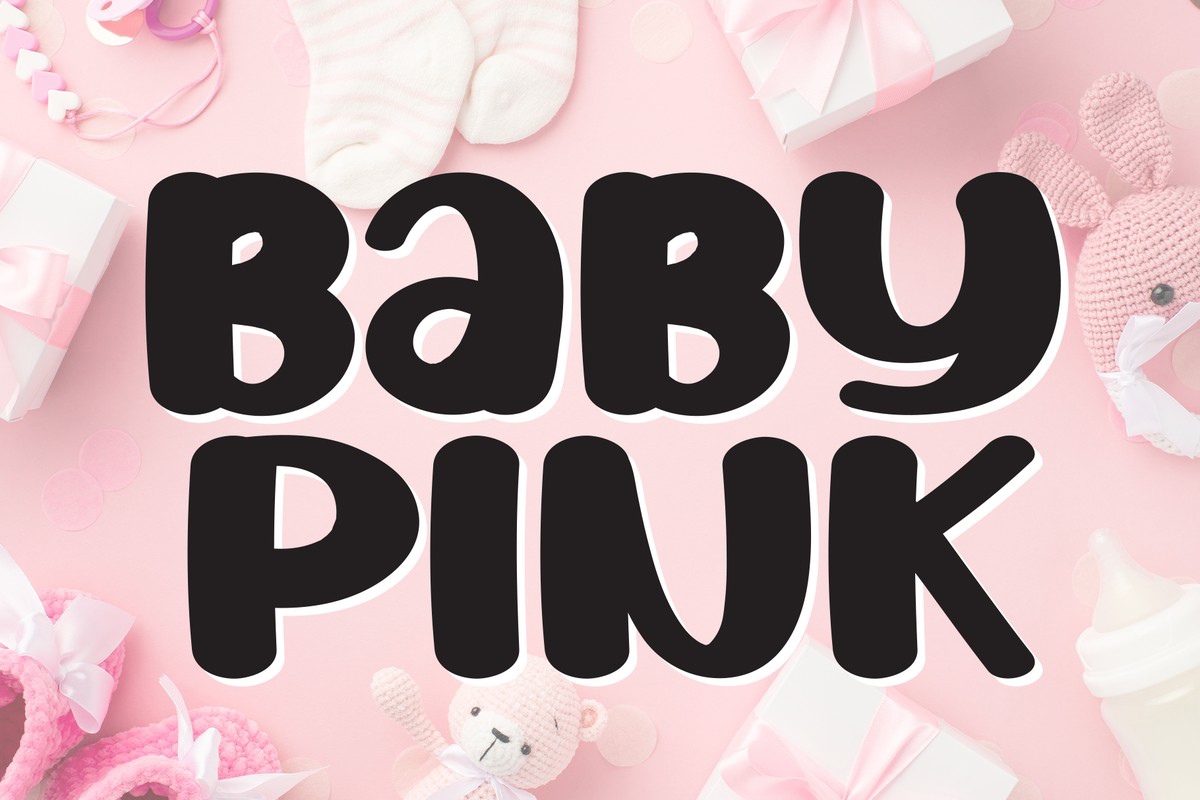 Шрифт Baby Pink