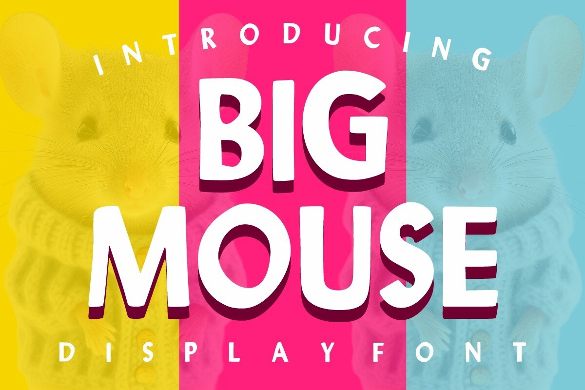 Шрифт Big Mouse