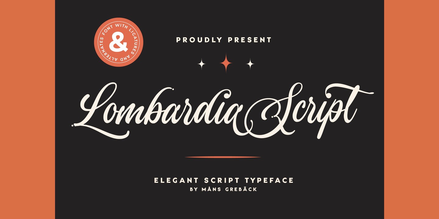 Шрифт Lombardia Script