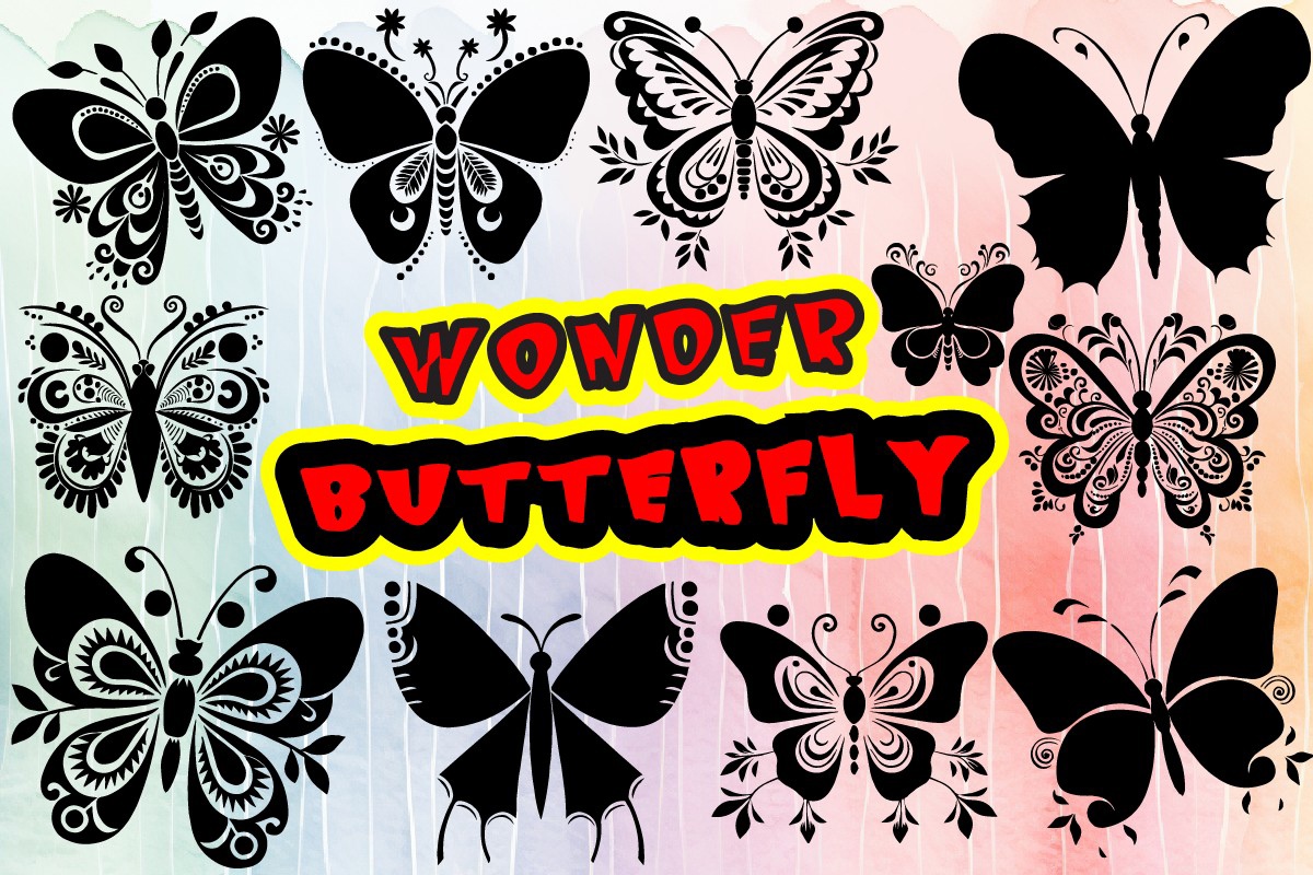 Шрифт Wonder Butterfly