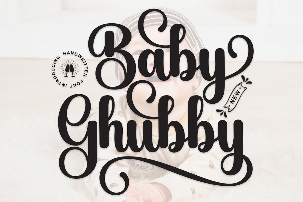 Шрифт Baby Ghubby