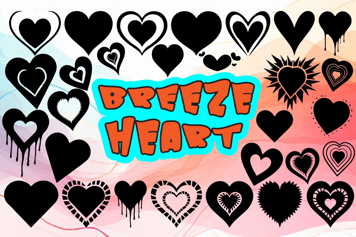 Шрифт Breeze Heart