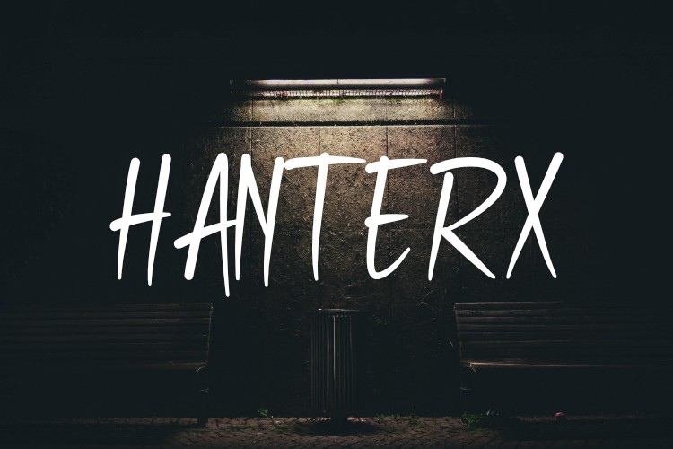 Шрифт Hanterx