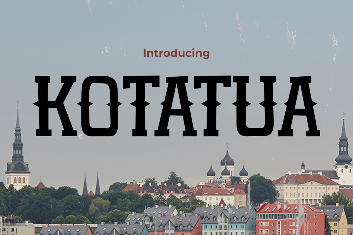 Шрифт Kotatua