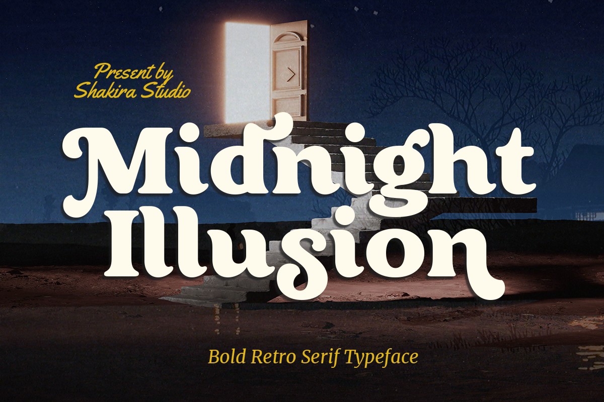 Шрифт Midnight Illusion