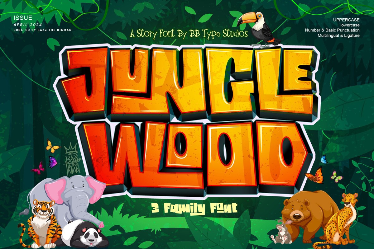 Шрифт JungleWood