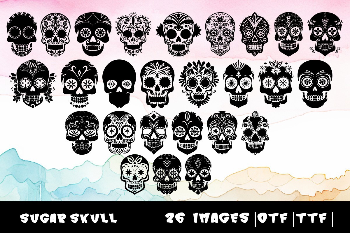 Шрифт Sugar Skull