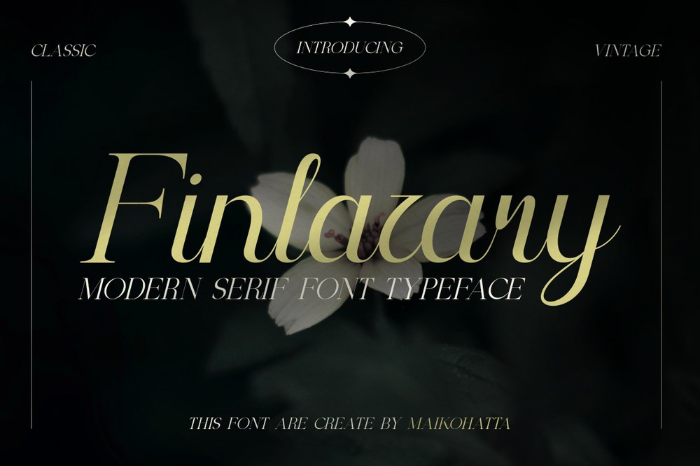 Шрифт Finlazary