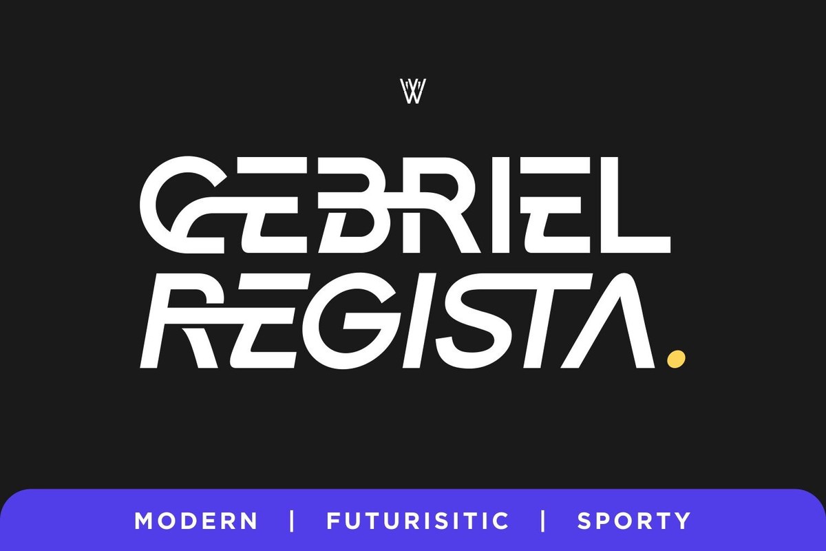 Шрифт Gebriel Regista