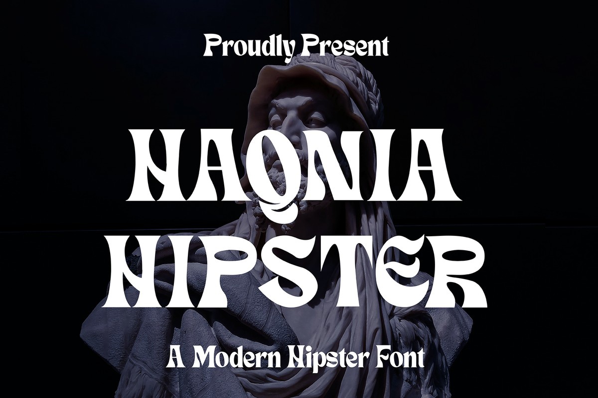 Шрифт Haqnia Hipster