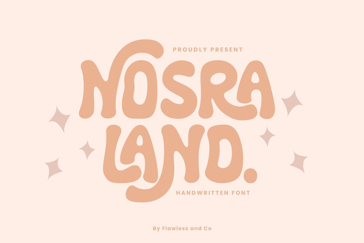 Шрифт Nosra Land