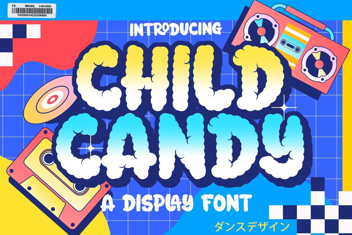 Шрифт Child Candy