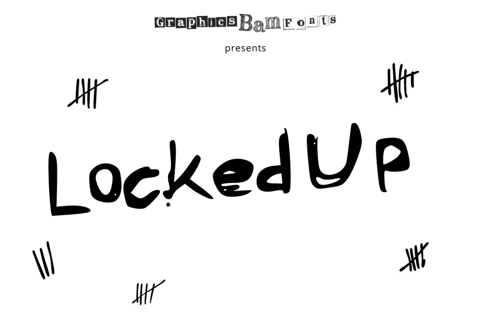 Шрифт Locked Up