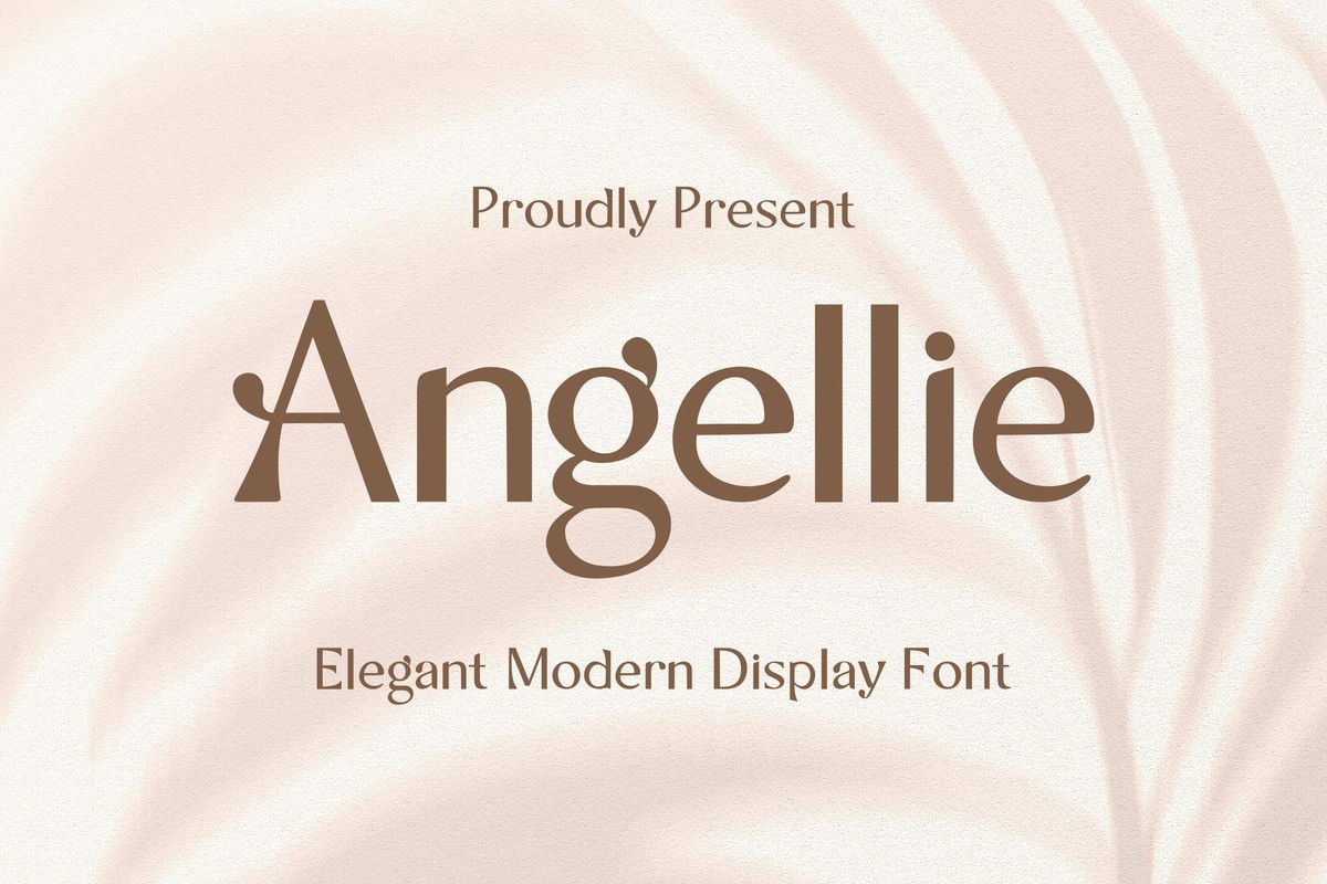 Шрифт Angellie