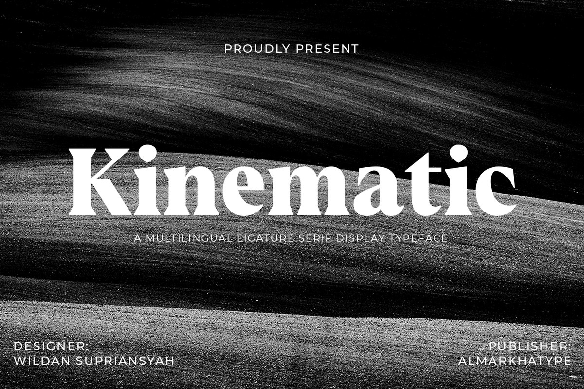 Шрифт Kinematic