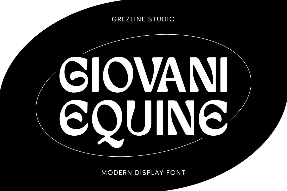 Шрифт Giovani Equine