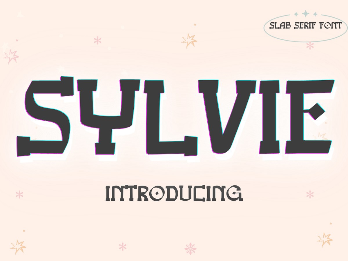 Шрифт Sylvie