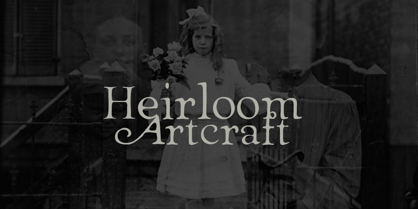 Шрифт Heirloom Artcraft