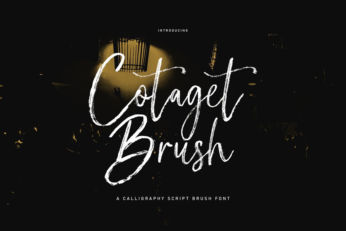 Шрифт Cotaget Brush