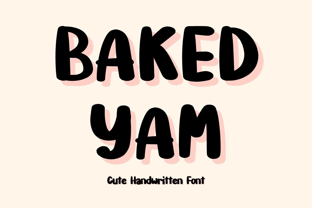 Baked Yam