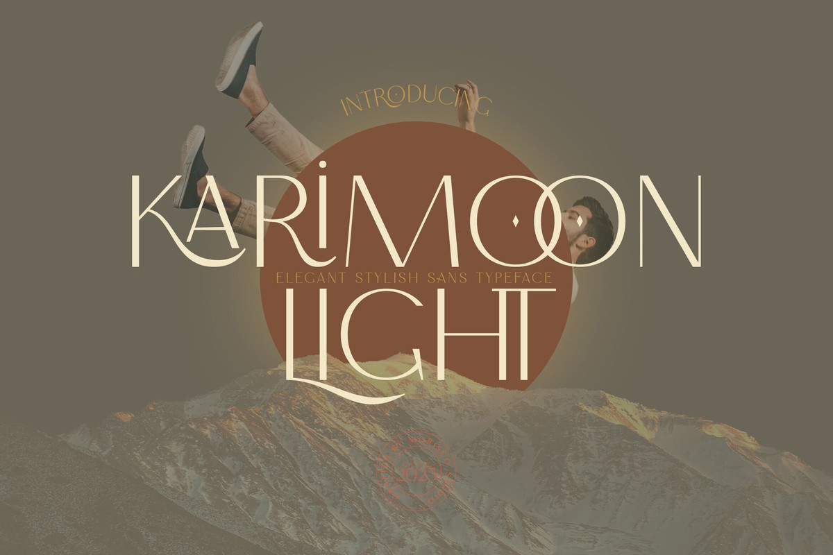 Шрифт Karimoon Light