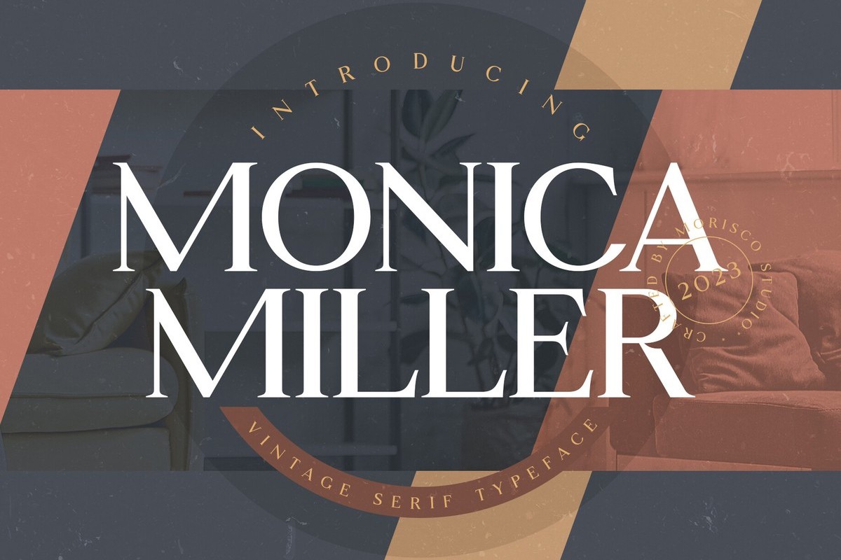 Шрифт Monica Miller