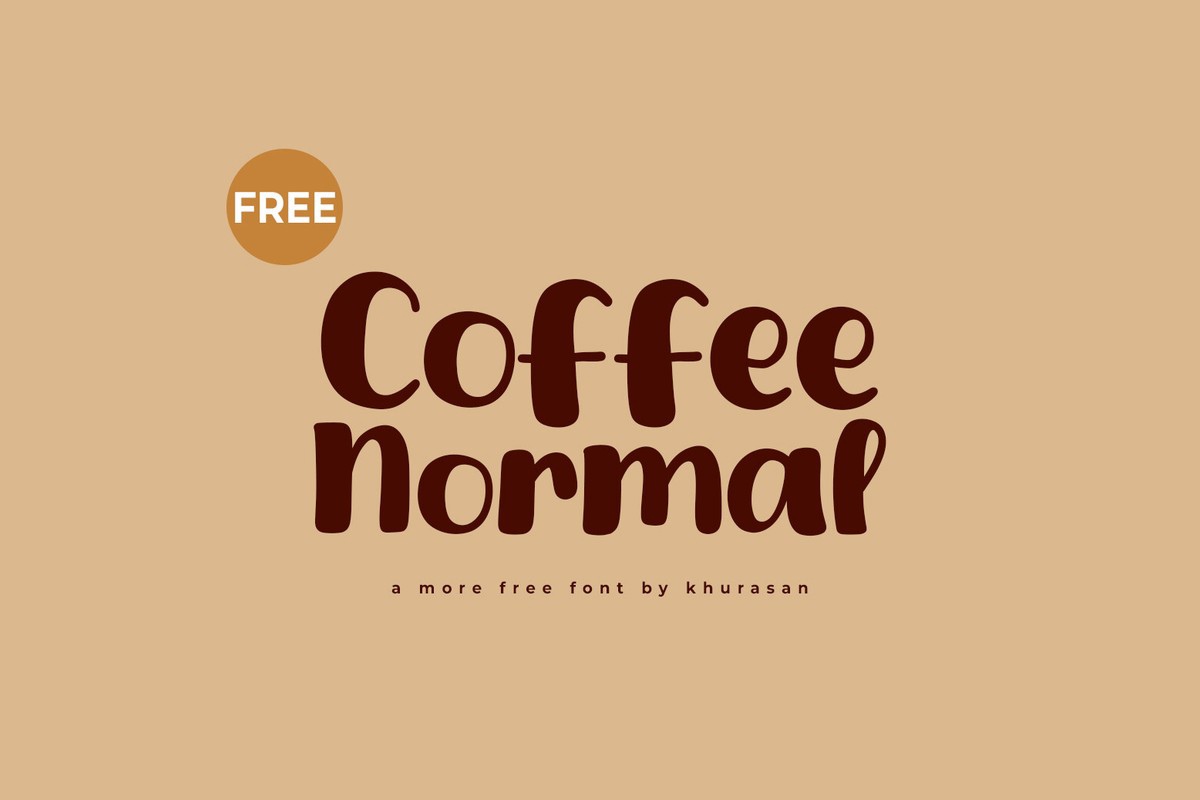 Шрифт Coffee Normal